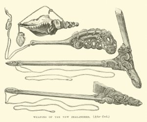Armas dos neozelandeses, depois de Cook de English School