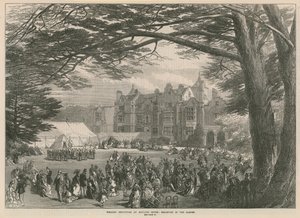 Festas de casamento na Holland House - café da manhã no jardim de English School