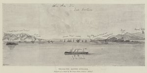 Wei-hai-Wei, Entrada Leste (gravura) de English School