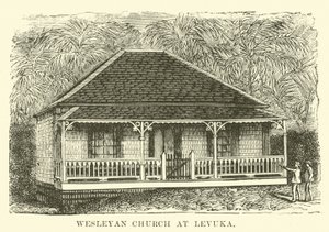 Igreja Wesleyana em Levuka de English School