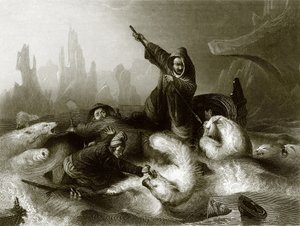 Baleeiros atacados por ursos de English School