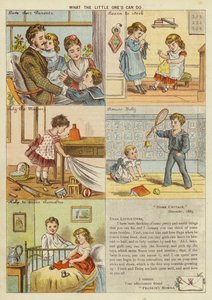 O que o pequeno pode fazer (chromolitho) de English School