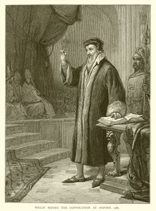 Wiclif antes da convocação em Oxford, 1382 de English School