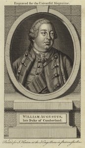 William Augustus, 1º duque de Cumberland de English School