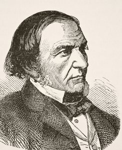 William Ewart Gladstone, de "A História Nacional e Doméstica da Inglaterra", de William Hickman Smith Aubrey (1858-1916) publicou Londres, c.1890 de English School