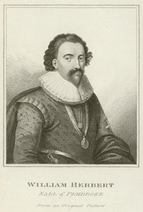 William Herbert, Conde de Pembroke (gravura) de English School