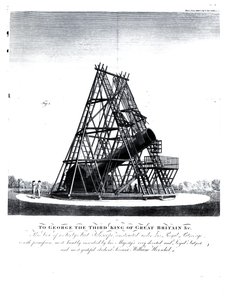 Telescópio de Quarenta Pés de William Herschels de English School