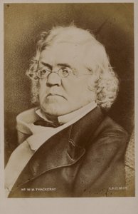 William Makepeace Thackeray (1811-1863), romancista inglês (litografia) de English School