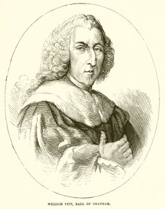 William Pitt, conde de Chatham de English School