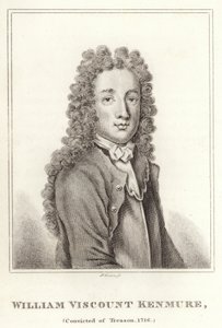 William Visconde Kenmure, condenado por traição, 1716 de English School