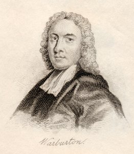 William Warburton, do "Dicionário Histórico de Crabb", publicado em 1825 de English School