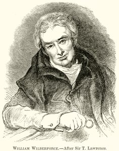 William Wilberforce. Depois de Sir T. Lawrence (gravura) de English School