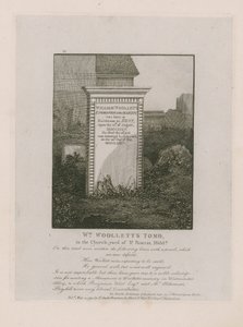 Túmulo de William Woolletts de English School