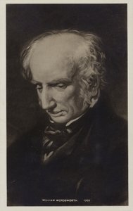 William Wordsworth (1770-1850), poeta inglês (litografia) de English School