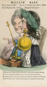William e Mary (aquatinta) de English School