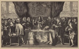 Guilherme de Orange-Nassau como Stadtholder (gravura) de English School