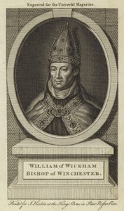 William de Wickham, bispo de Winchester de English School