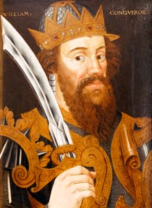 William the Conquerer, c.1580 (óleo sobre painel) de English School