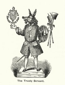 Winchester College: The Trusty Servant (gravura) de English School
