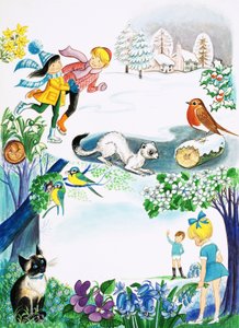 Inverno e primavera de English School