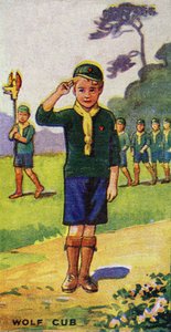 Filhote de Lobo, 1923 de English School
