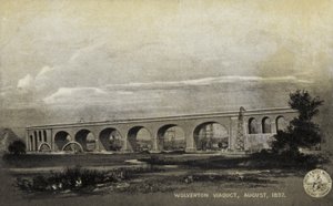 Viaduto de Wolverton, agosto de 1837 de English School