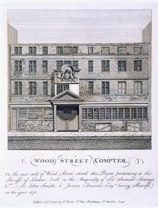 Wood Street, Compter, pub. 1793. de English School