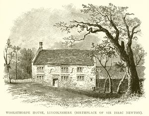 Woolsthorpe House, Lincolnshire (Local de nascimento de Sir Isaac Newton)