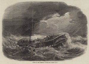 Naufrágio do navio-pacote americano "Henry Clay" de English School