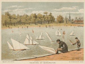 Yachting em Kensington Gardens de English School