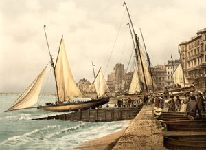 Iates começando, Hastings (foto colorida à mão)