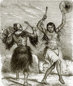 Yakut Shamans ou distribuidores de demônios de English School