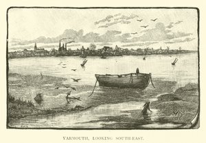 Yarmouth, olhando para o sudeste de English School