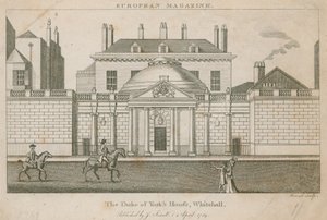 Casa de York, Whitehall de English School