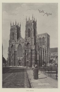 York Minster (litho) de English School