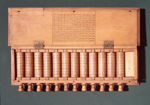 Varas Napier, 1671-1700 (madeira)