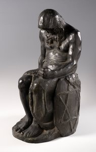 Messias (bronze) de Enoch Henryk Glicenstein