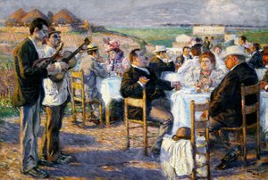 Gordo e fino (1899, óleo sobre tela)