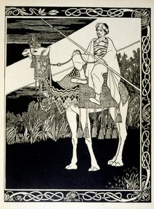 Enak before Gemorrhe (Gomorra), do livro Judá ilustrado por Efraim Moses Lilien (1874-1925). Lilian é considerado o pai da iconografia sionista, criada no estilo Jugendstil (art nouveau alemão). Ele ilustrou