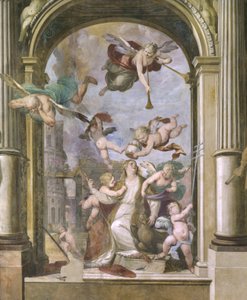 A coroação da Virgem Maria de Ercole Procaccini