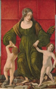 A esposa de Asdrúbal e seus filhos, c. 14901493.