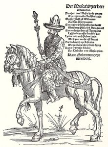 Retrato do Grande Príncipe Vasili III Ivanovich de Moscou 1479-1533