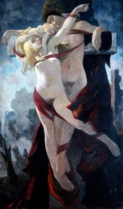 Humanidade Crucificada, c.1919 (óleo sobre tela)
