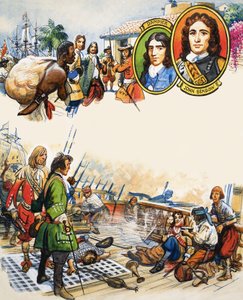Álbum de recortes do marinheiro britânico: Dois marinheiros famosos