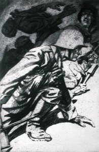The Storm, ilustração de um fólio de gravuras publicado em Leipzig de Erich Erler