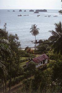 Baía de Limbé, conhecida como Victoria, Camarões, África