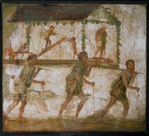 Ferculum do grémio dos marceneiros de Erich Lessing