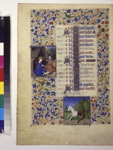 Página inteira: página do calendário de dezembro de Erich Lessing