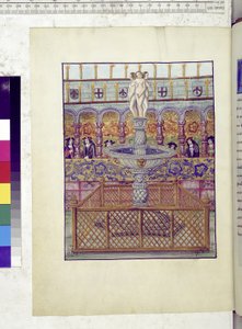 Página inteira: representação de uma fonte de Erich Lessing