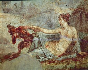 Panela a fugir de um hermafrodita de Erich Lessing